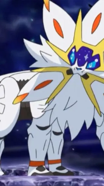 ai character: Solgaleo background