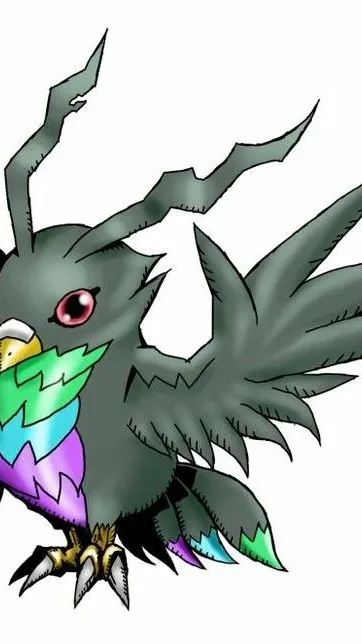 ai character: Birdmon background