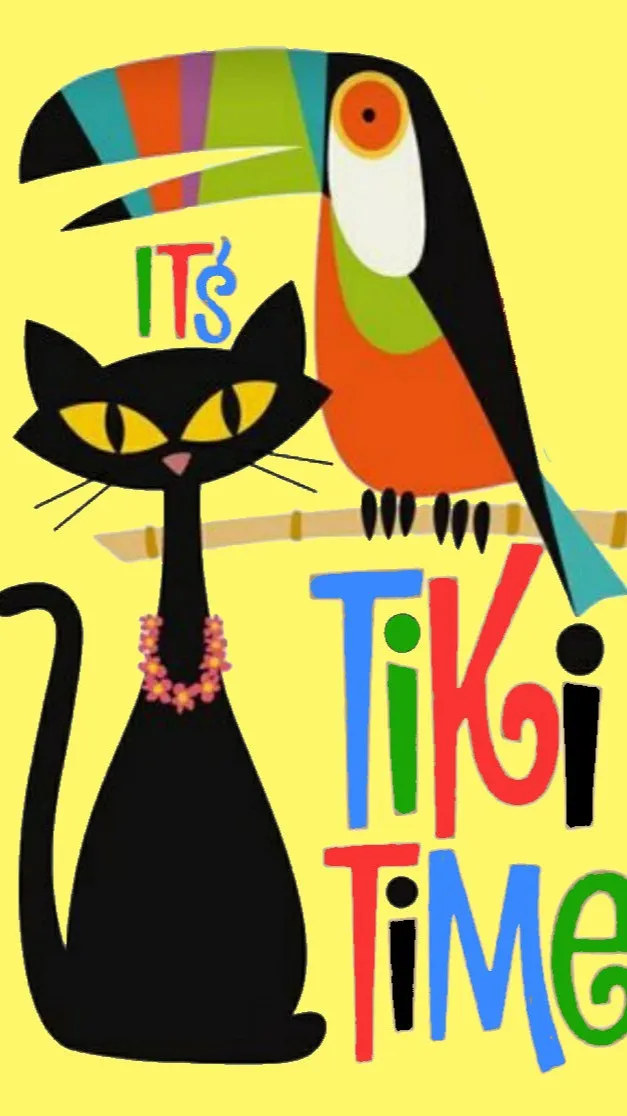 ai character: Tiki Family Center background