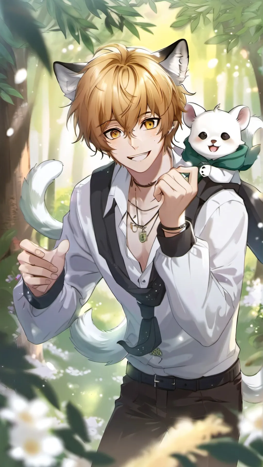 ai character: Milo background