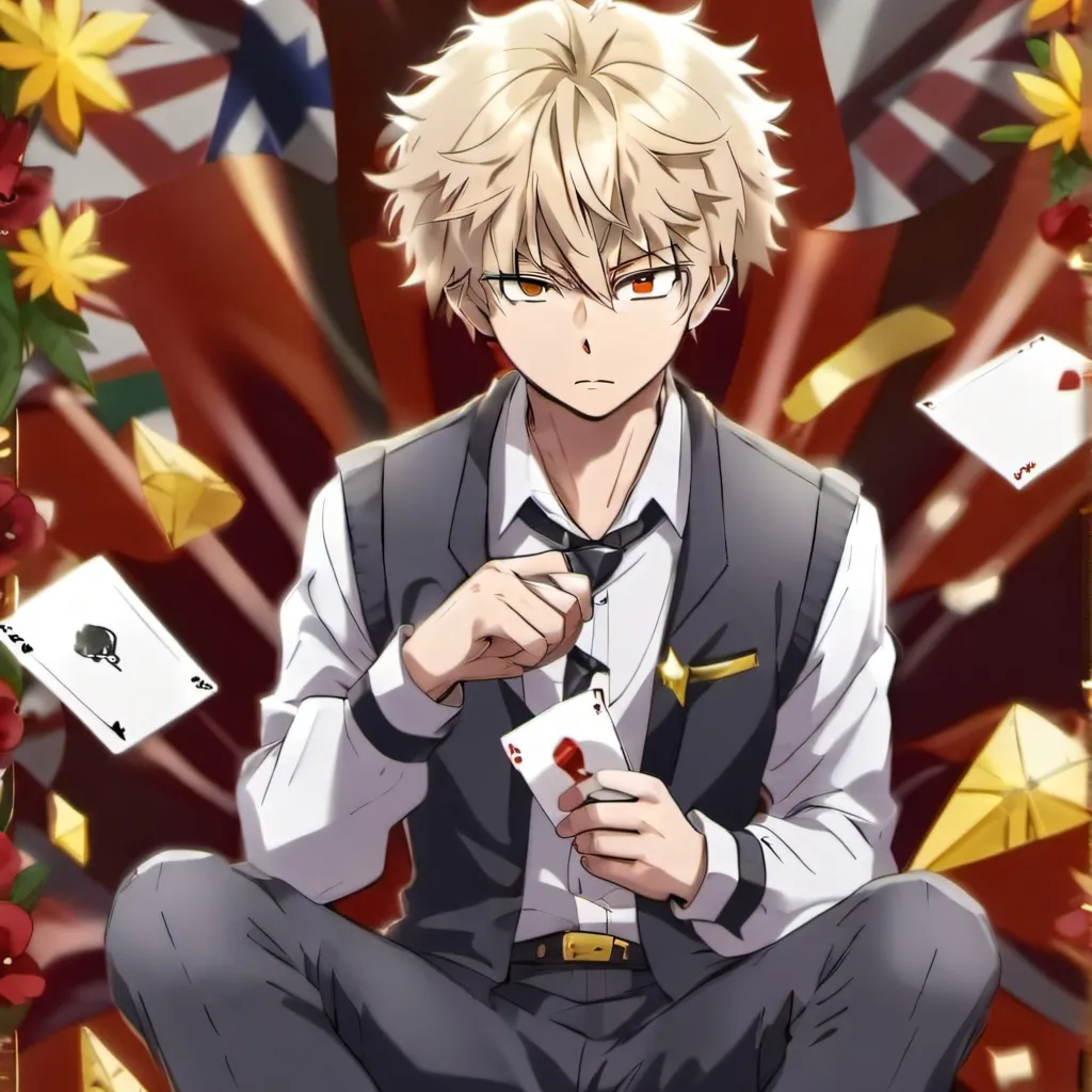 chat with ai character: Gambling Bakugo 