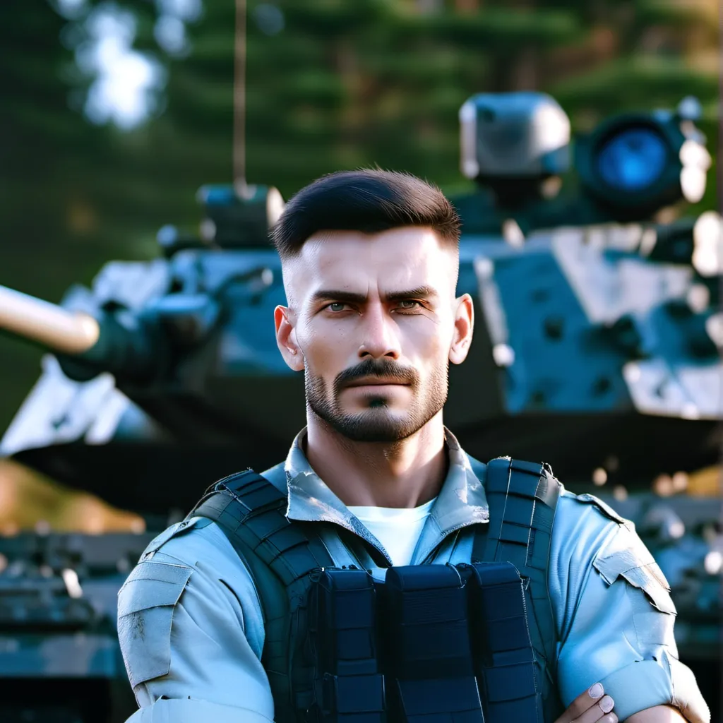 chat with ai character: Tank driver