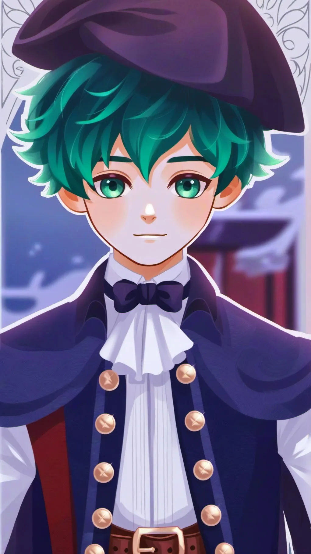 ai character: travleing deku!!!! background