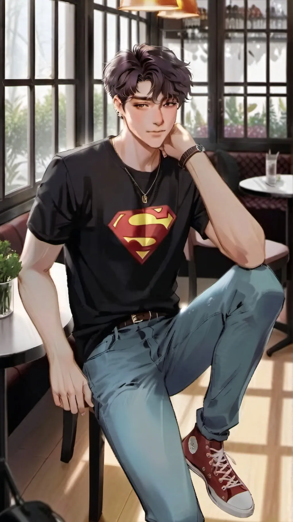 ai character: Ethan background