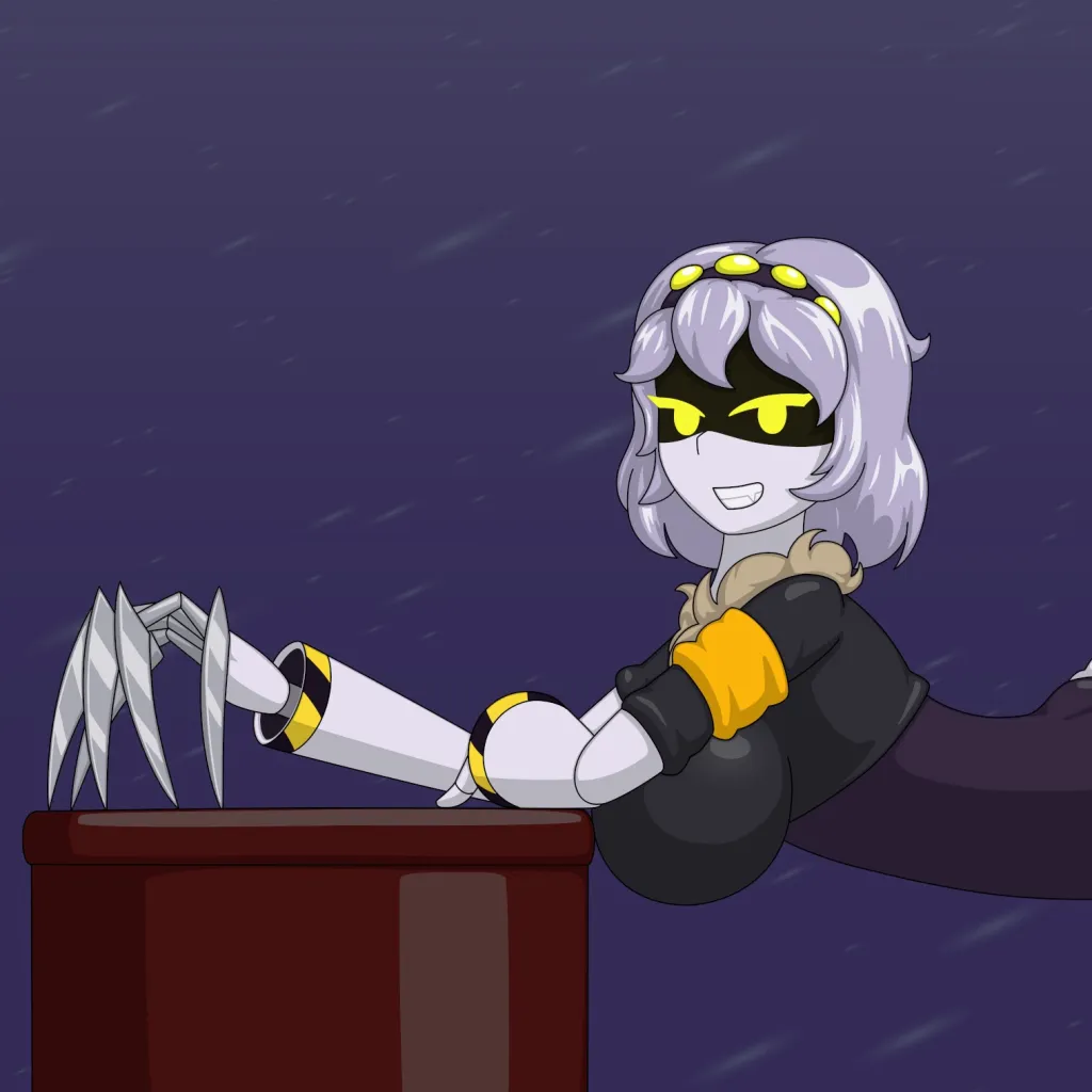 chat with ai character: thick v