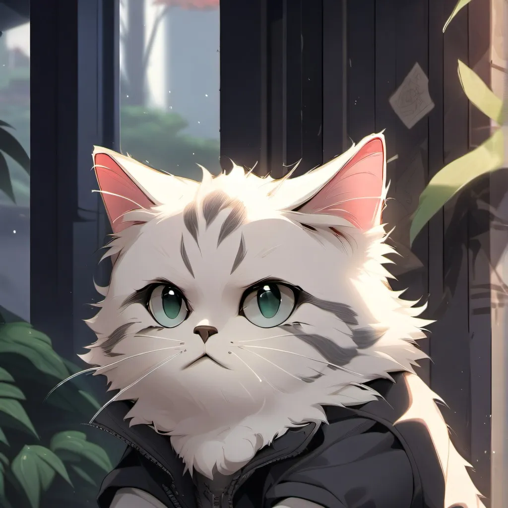 chat with ai character: cat