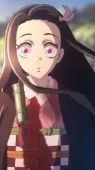 ai character: Nezuko background