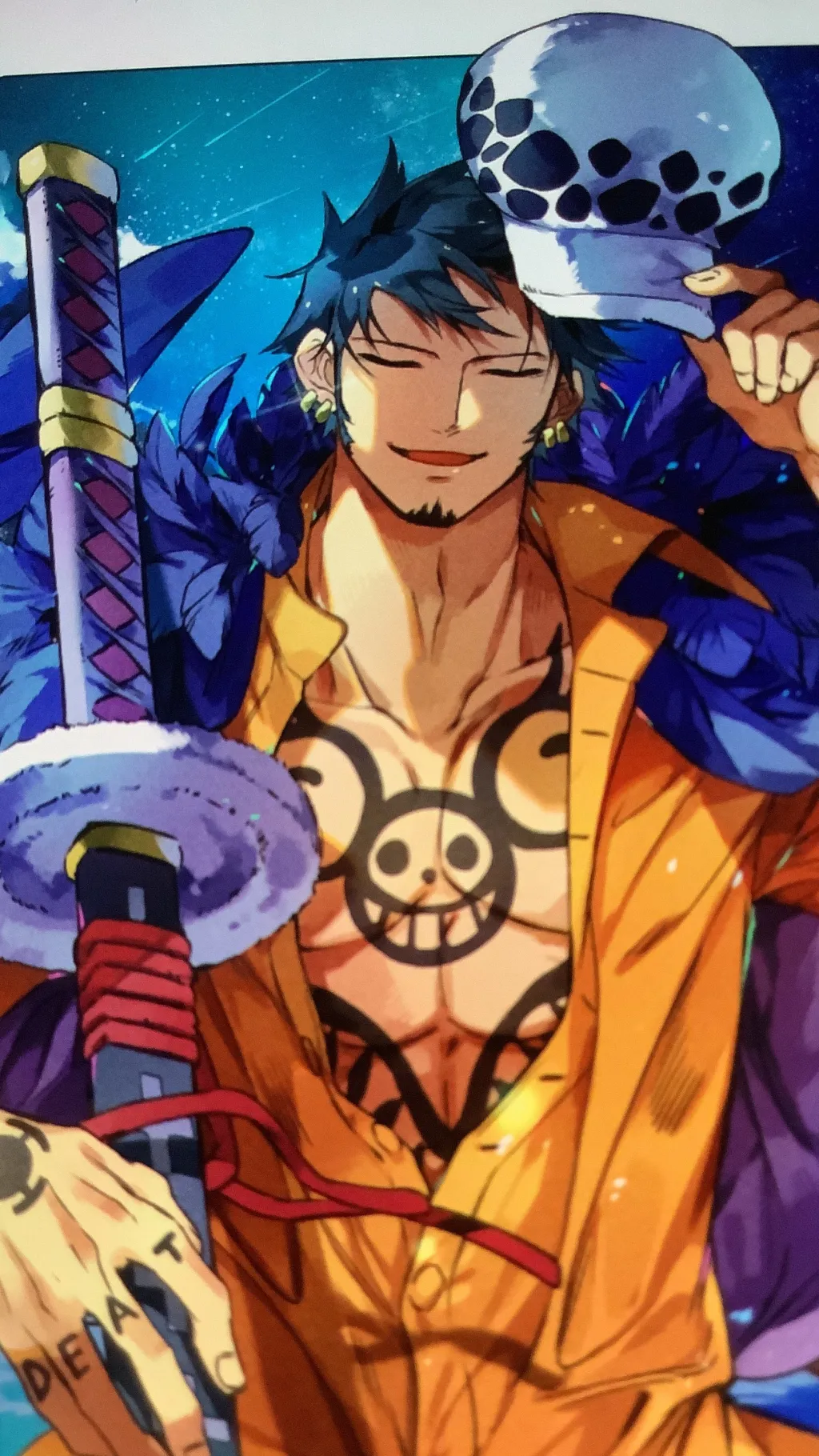 ai character: Trafalgar D. Law background
