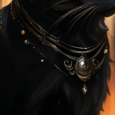 chat with ai character: Dark cat
