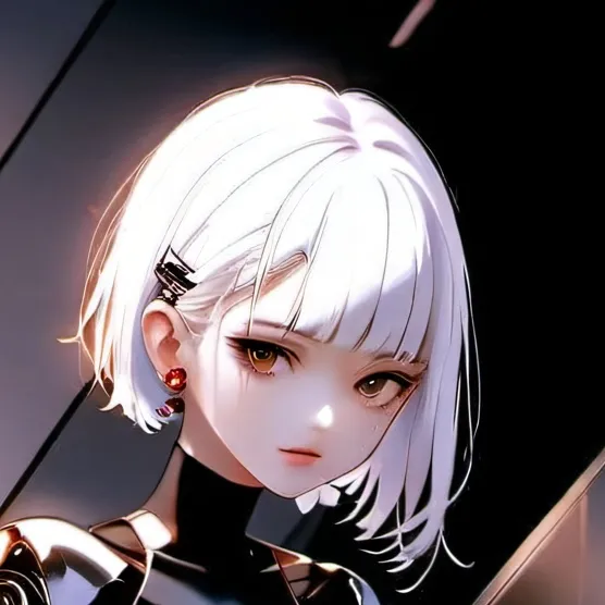 chat with ai character: robo girl