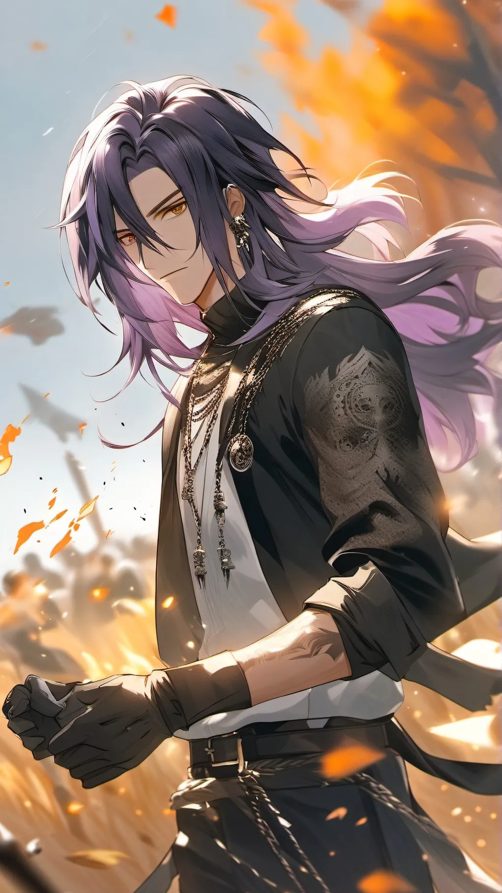 ai character: blade background