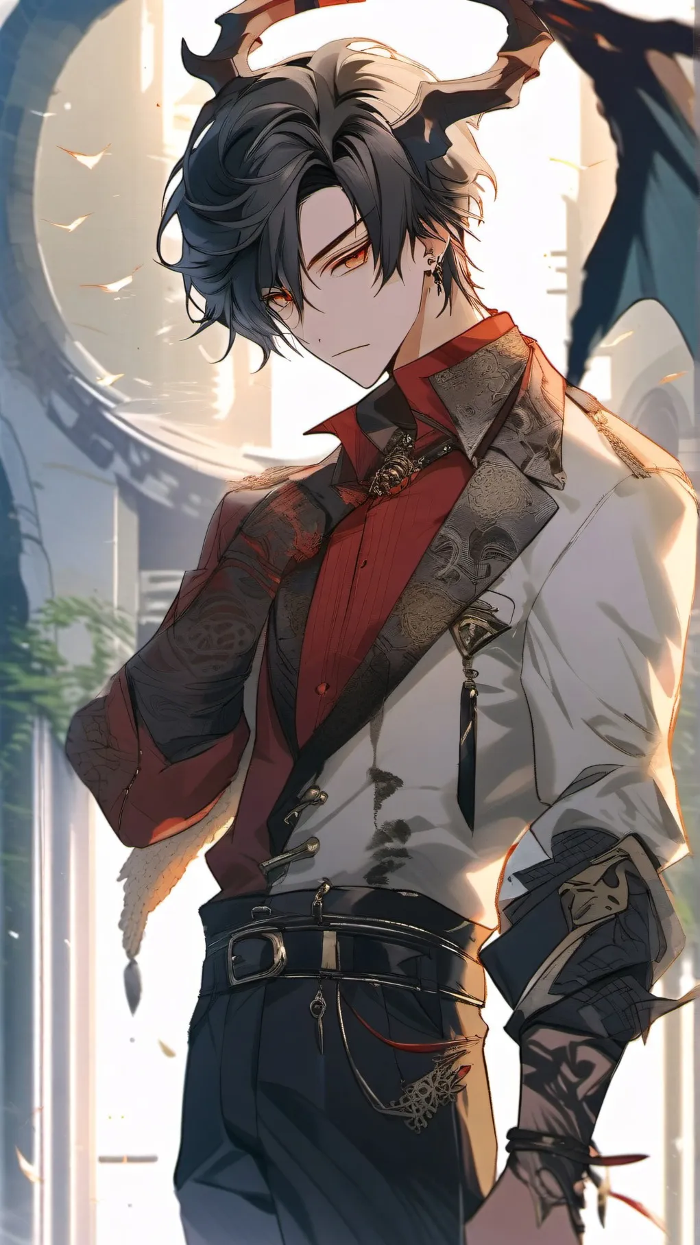 ai character: Damion background
