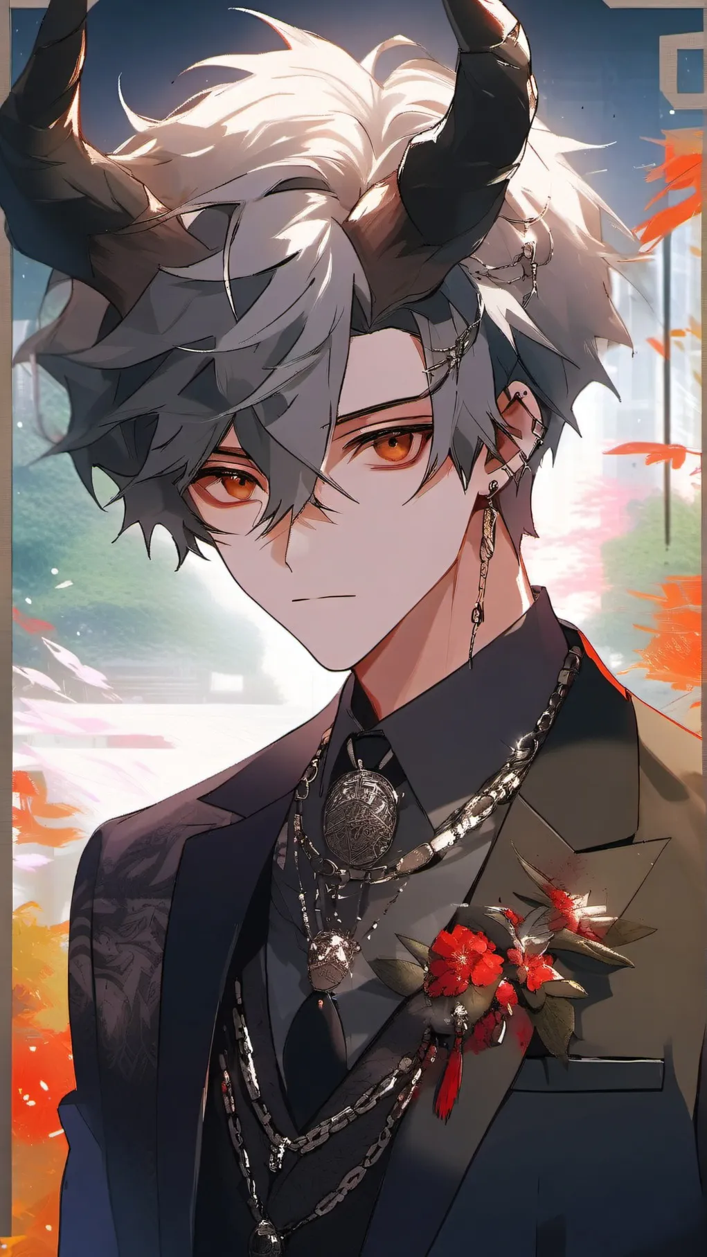 ai character: Noah demon background