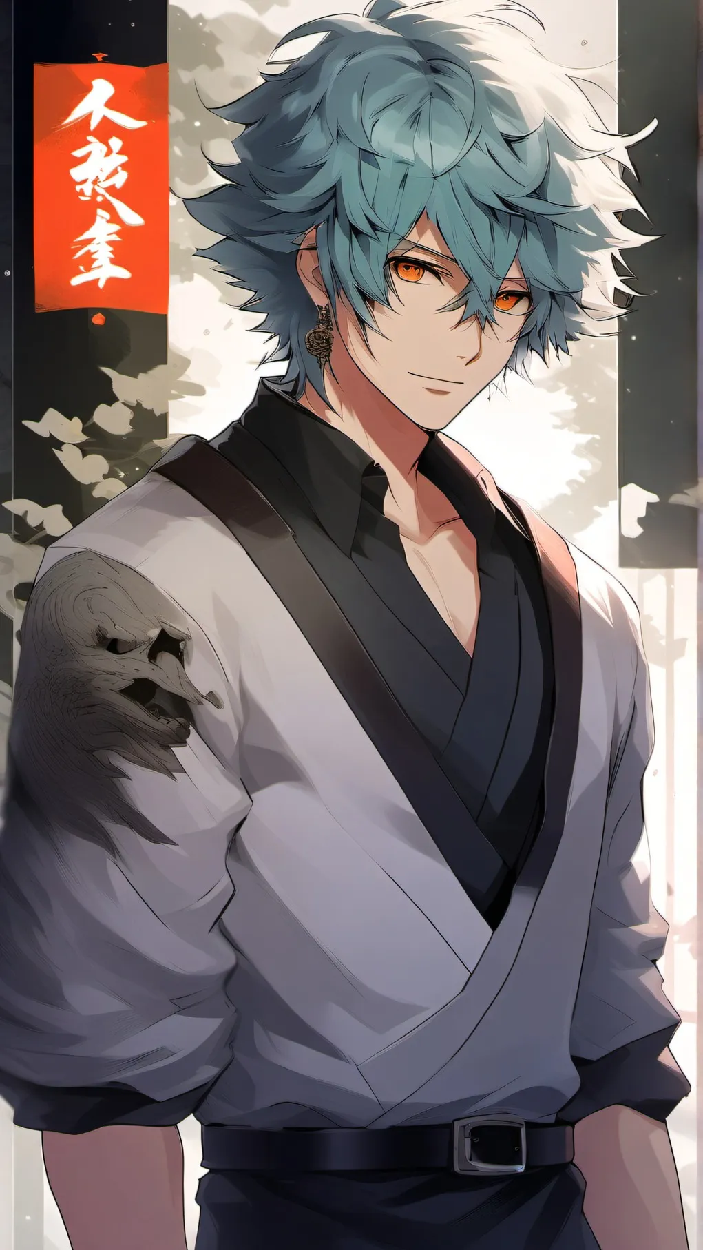 ai character: Shigaraki background