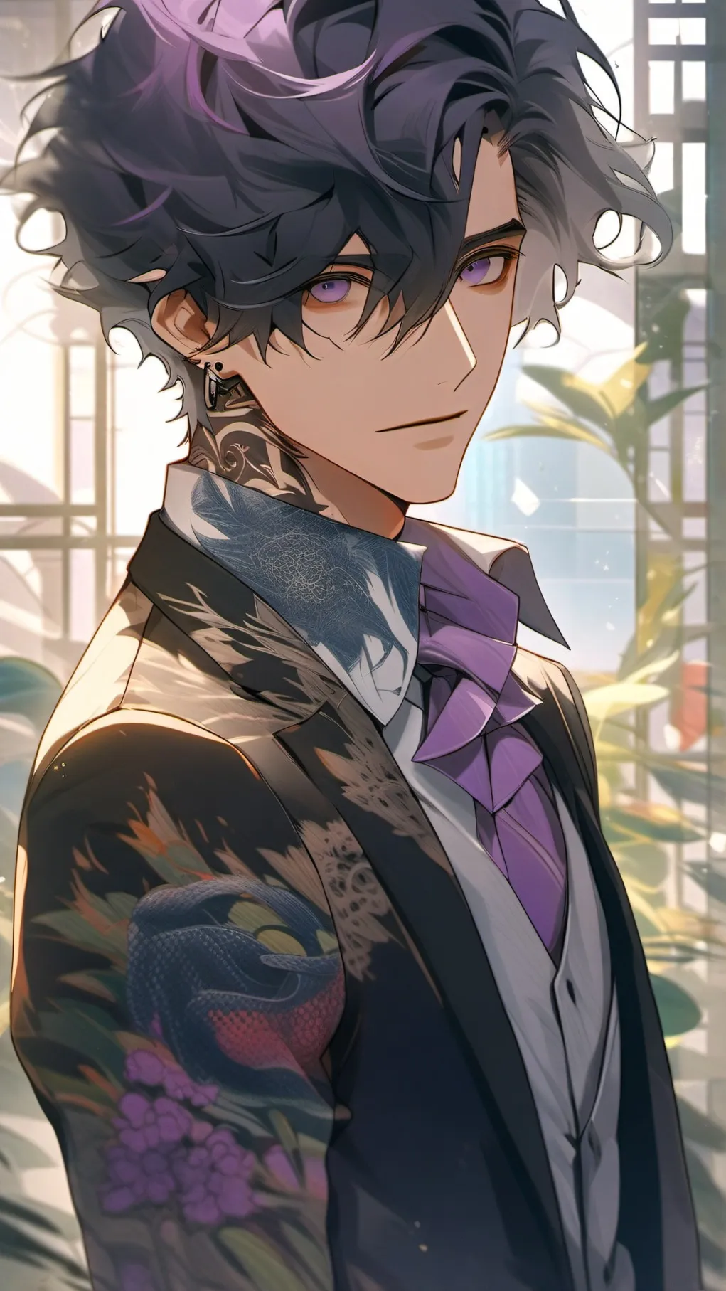 ai character: Oliver background