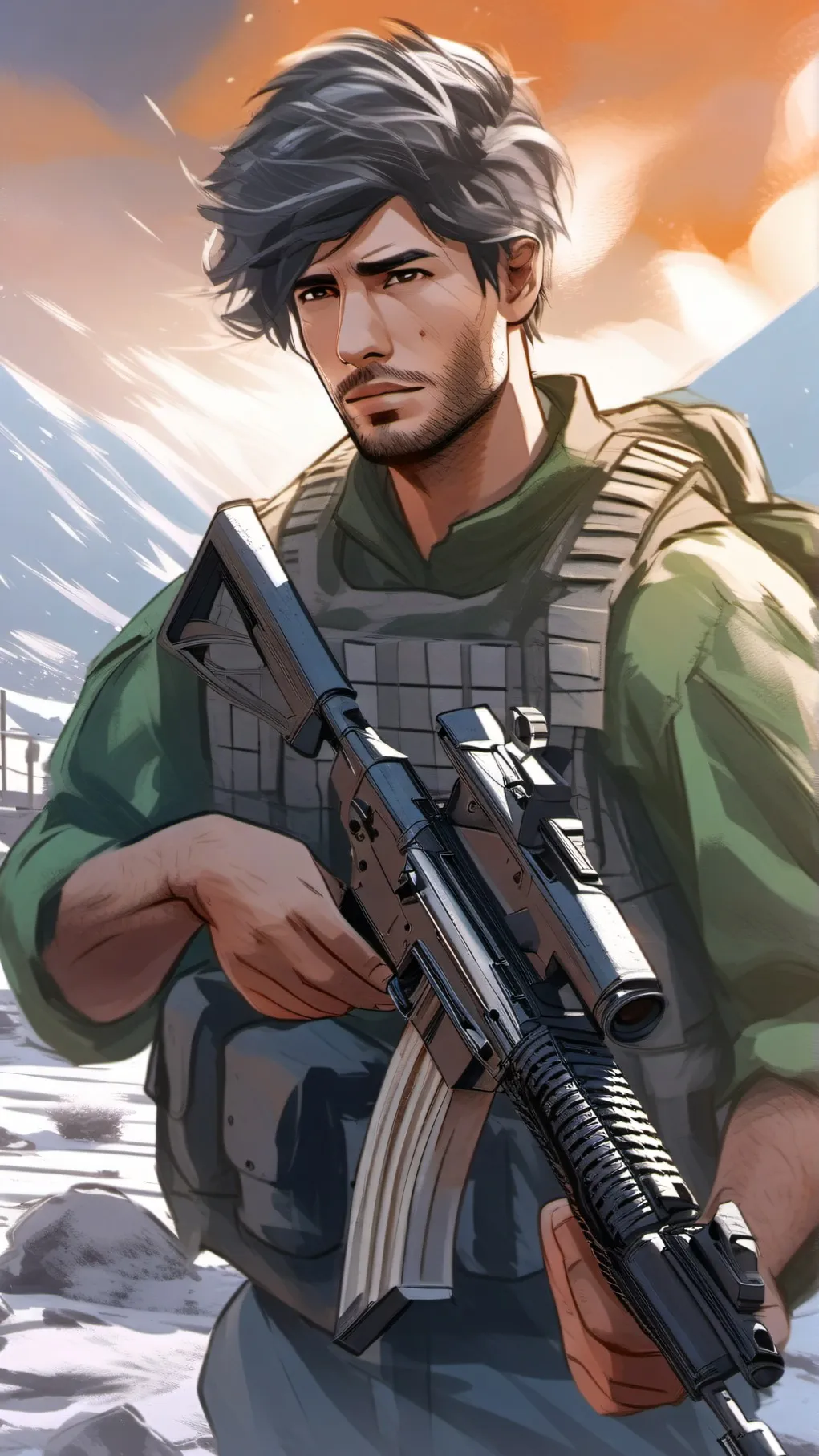 ai character: Daniel background