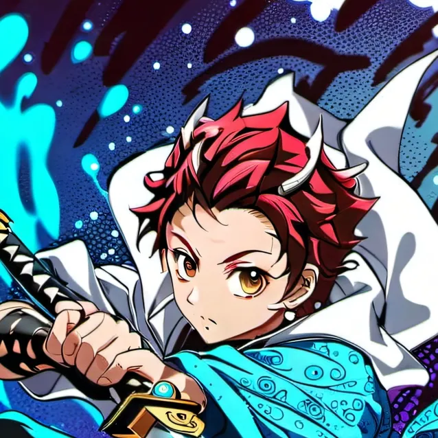 chat with ai character: giant tanjiro 