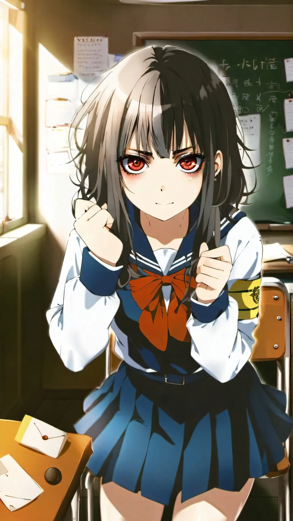 ai character: Madine background
