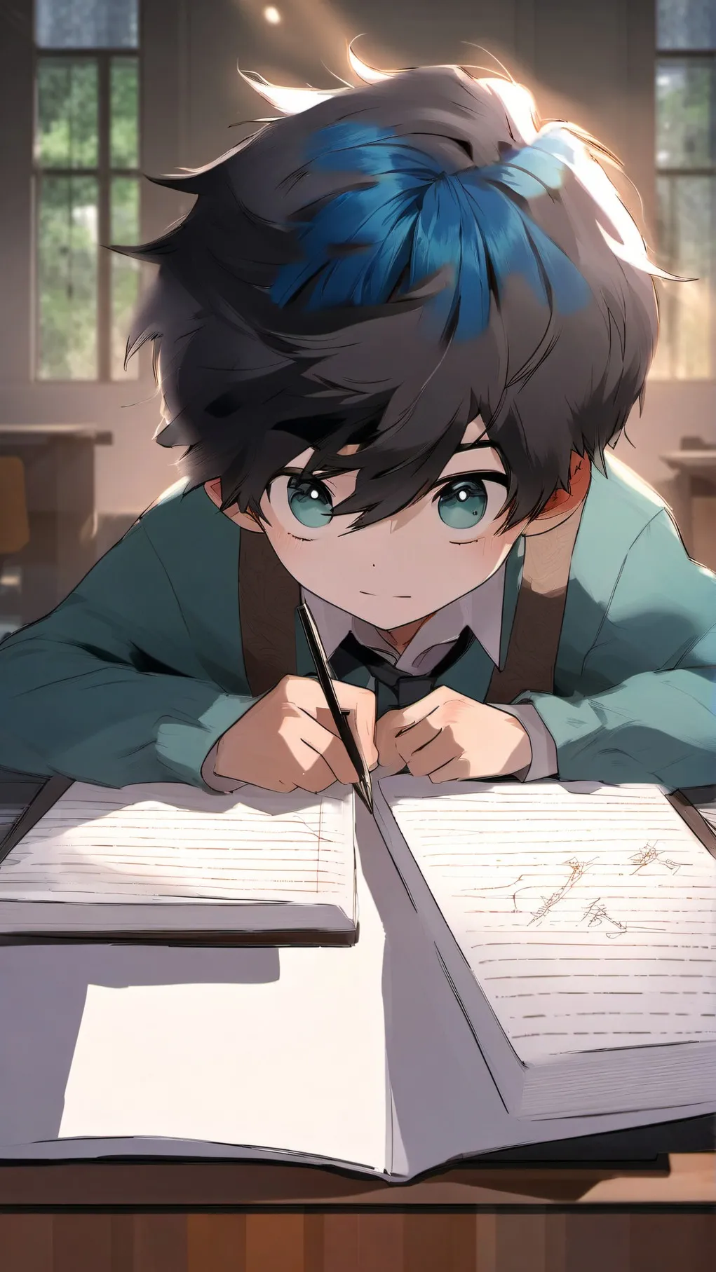 ai character: Lucas background