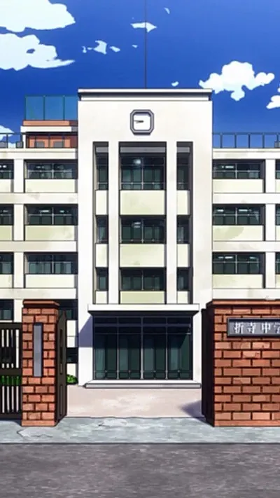 ai character: Aldera Junior High background