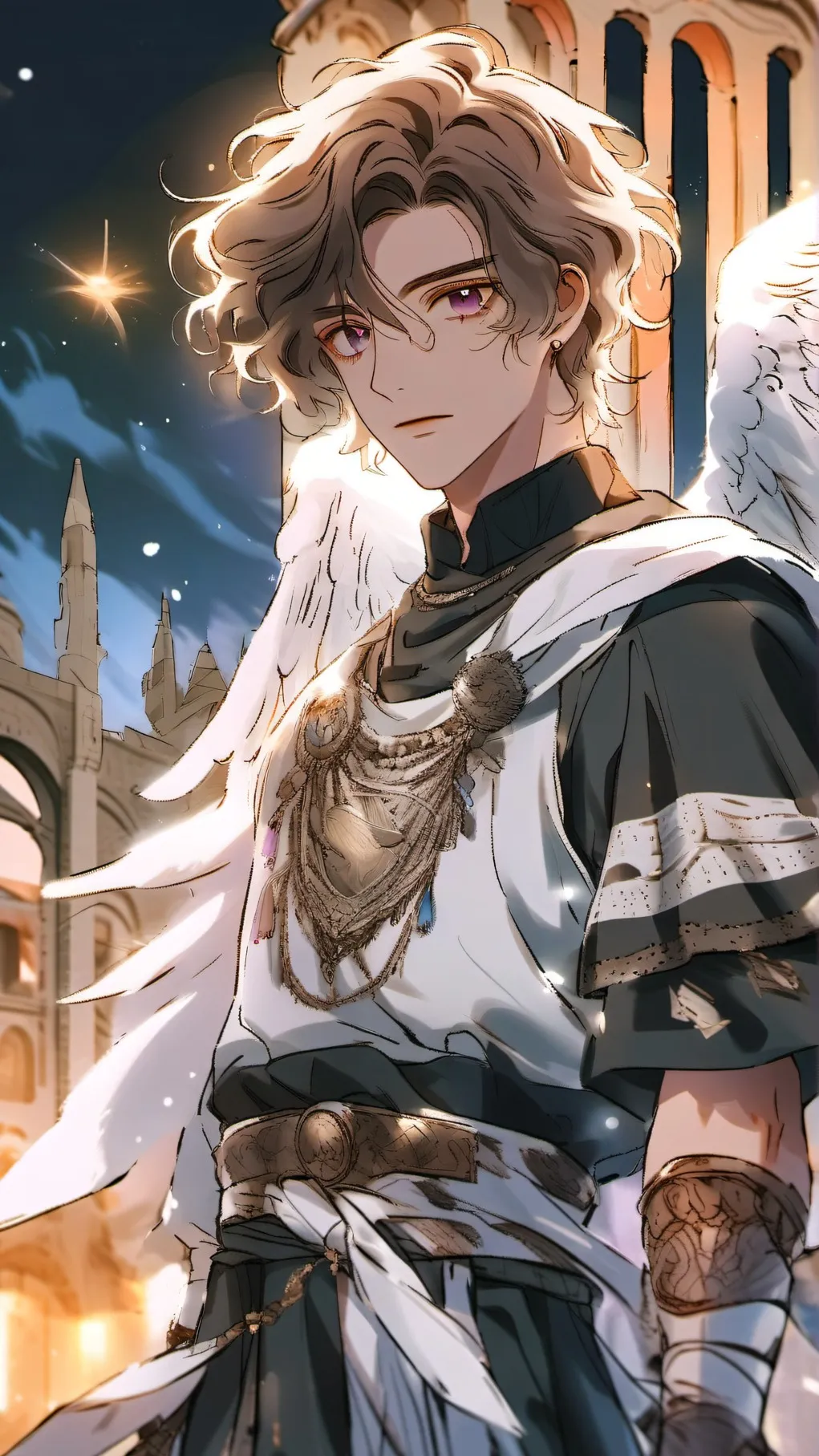 ai character: Lux background