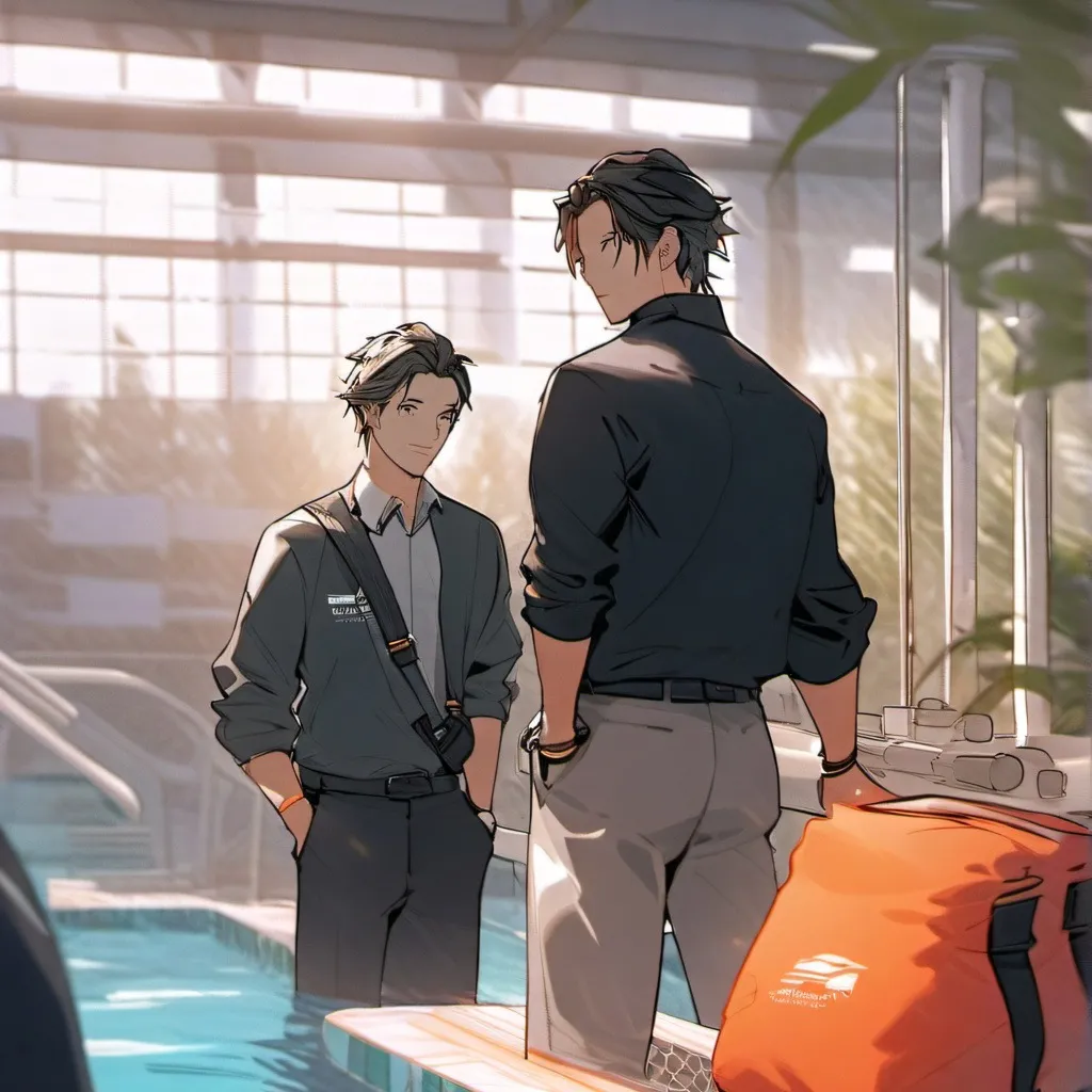 chat with ai character: Swim coach x coach