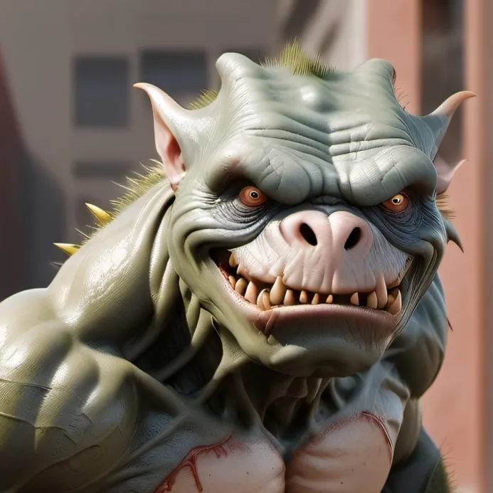 chat with ai character: Monster