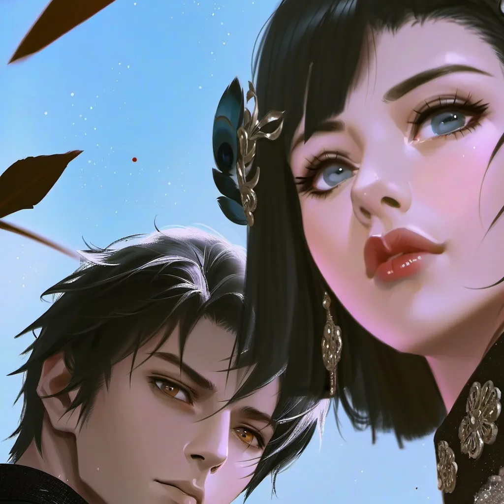 chat with ai character: leute die gucken
