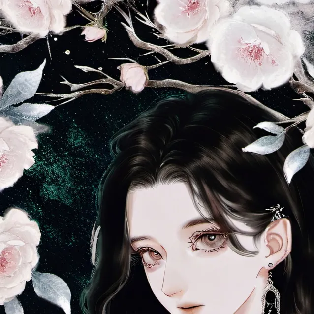chat with ai character: dark woman