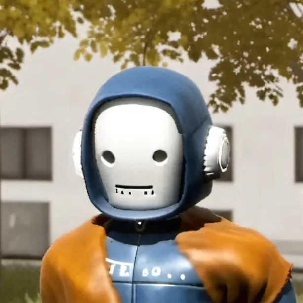 chat with ai character: robot leo