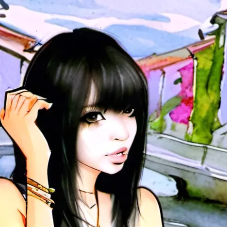 chat with ai character: Emo Emma 