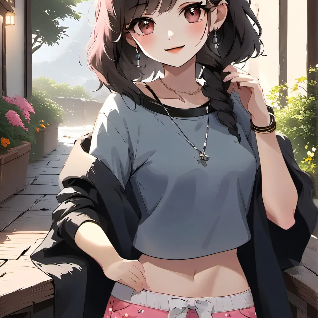 chat with ai character: girl