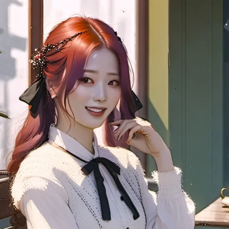 chat with ai character: Huh Yunjin