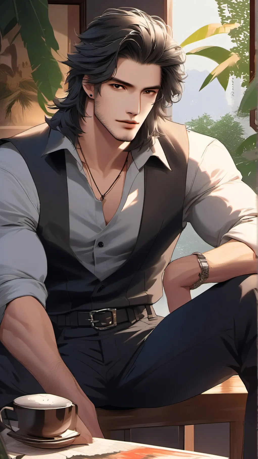 ai character: Marquis and you... background
