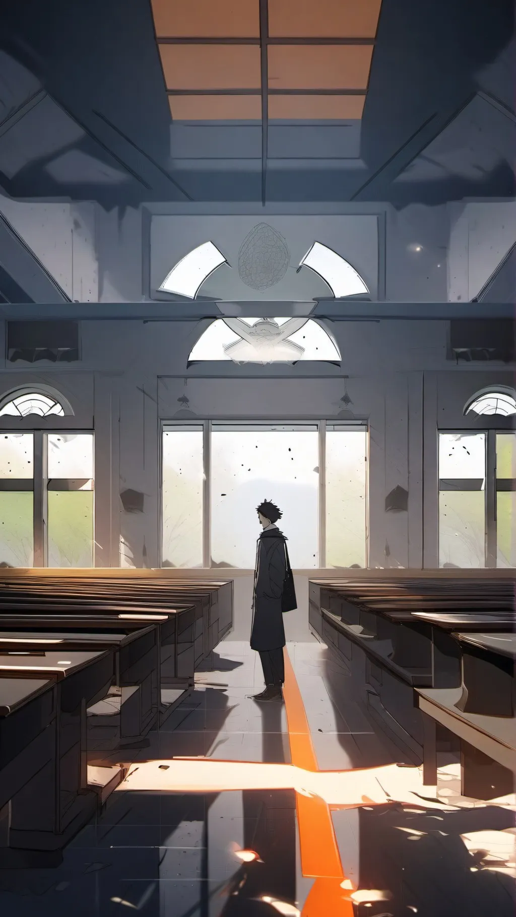 ai character: Mha love eye background