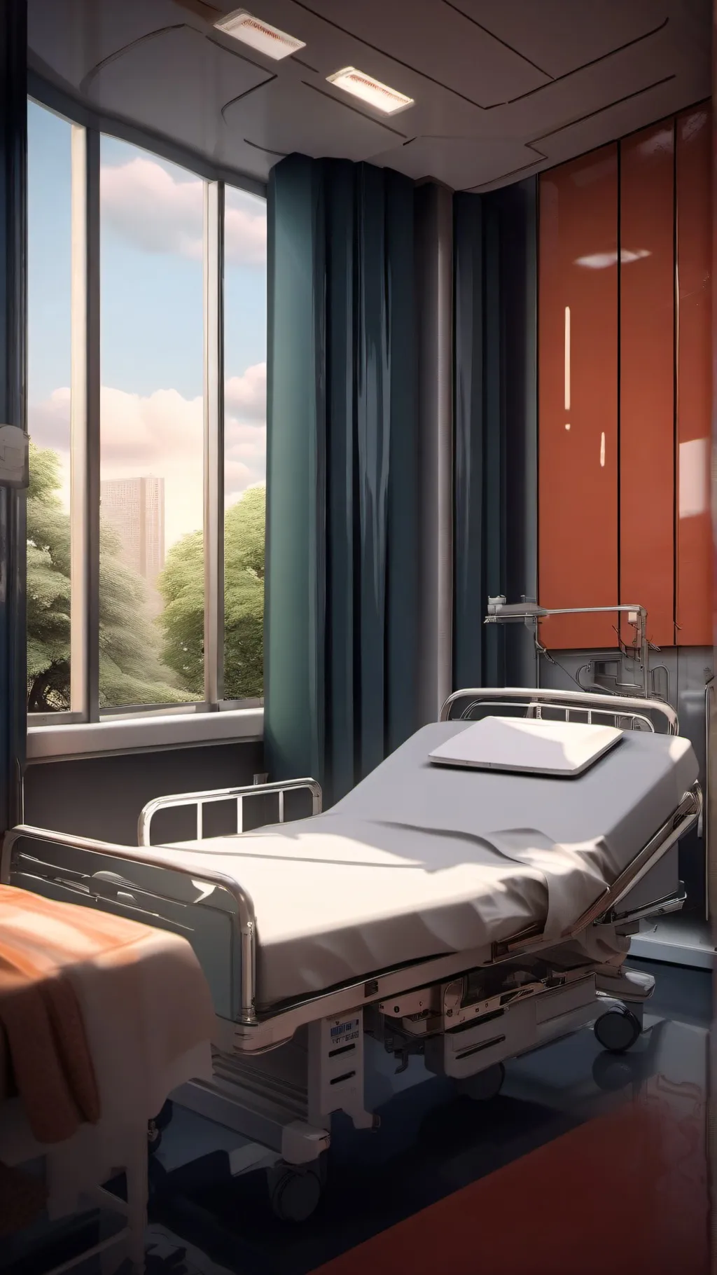 ai character: Bkdk hospital background