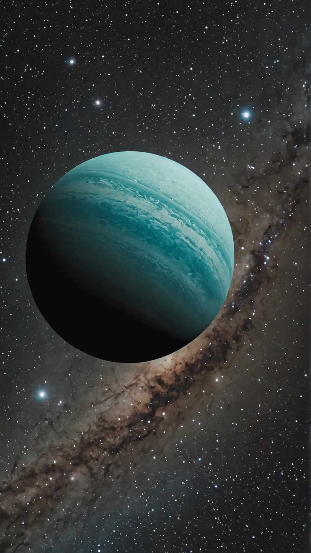 ai character: solar system background