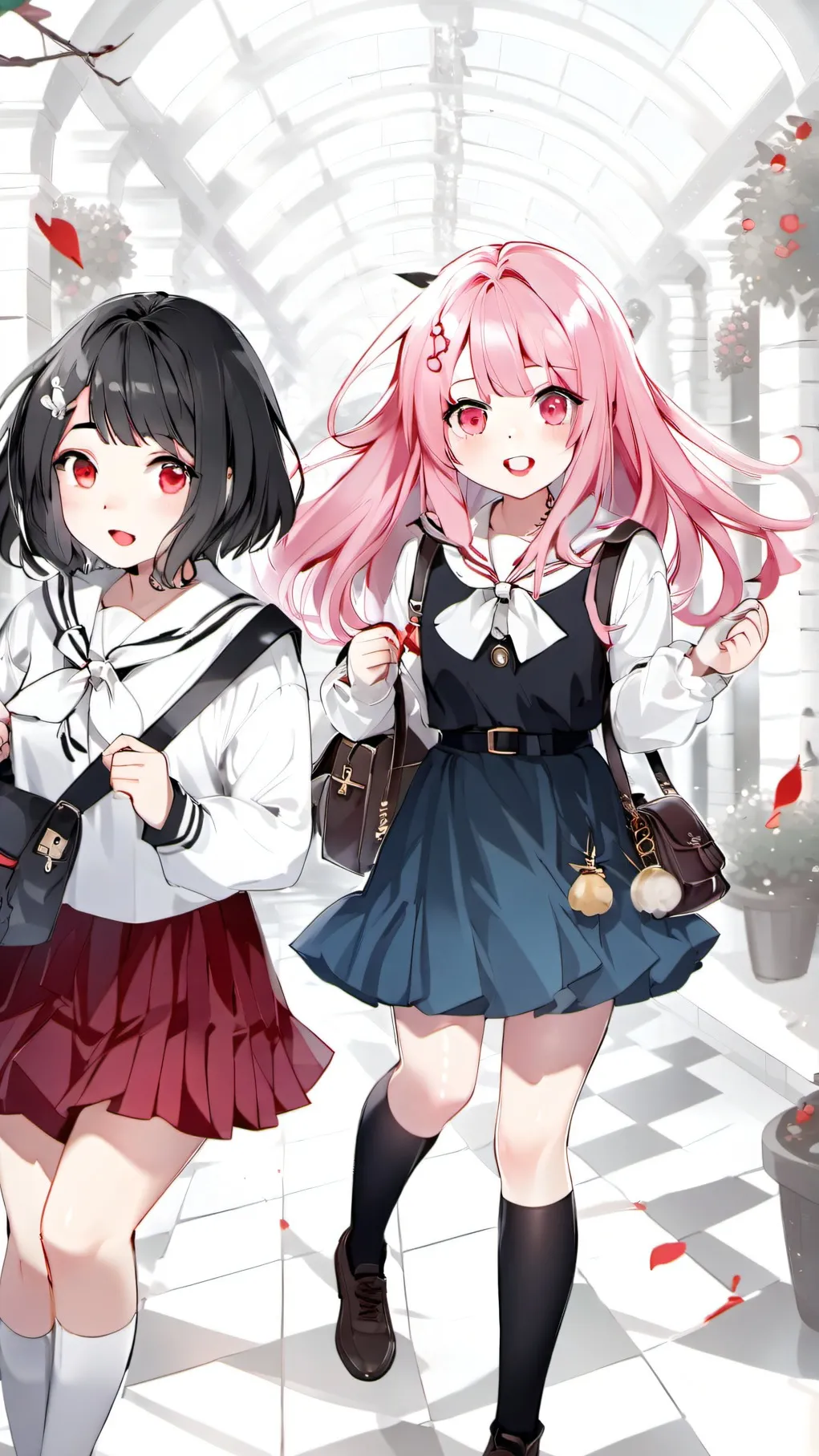 ai character: phoenix and miley background