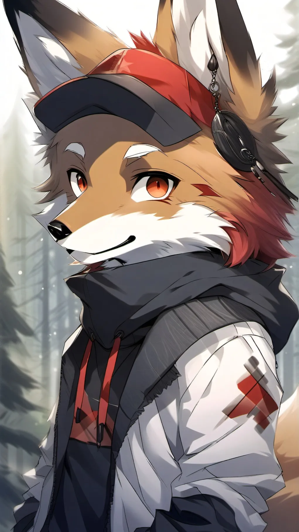 ai character: Clay background
