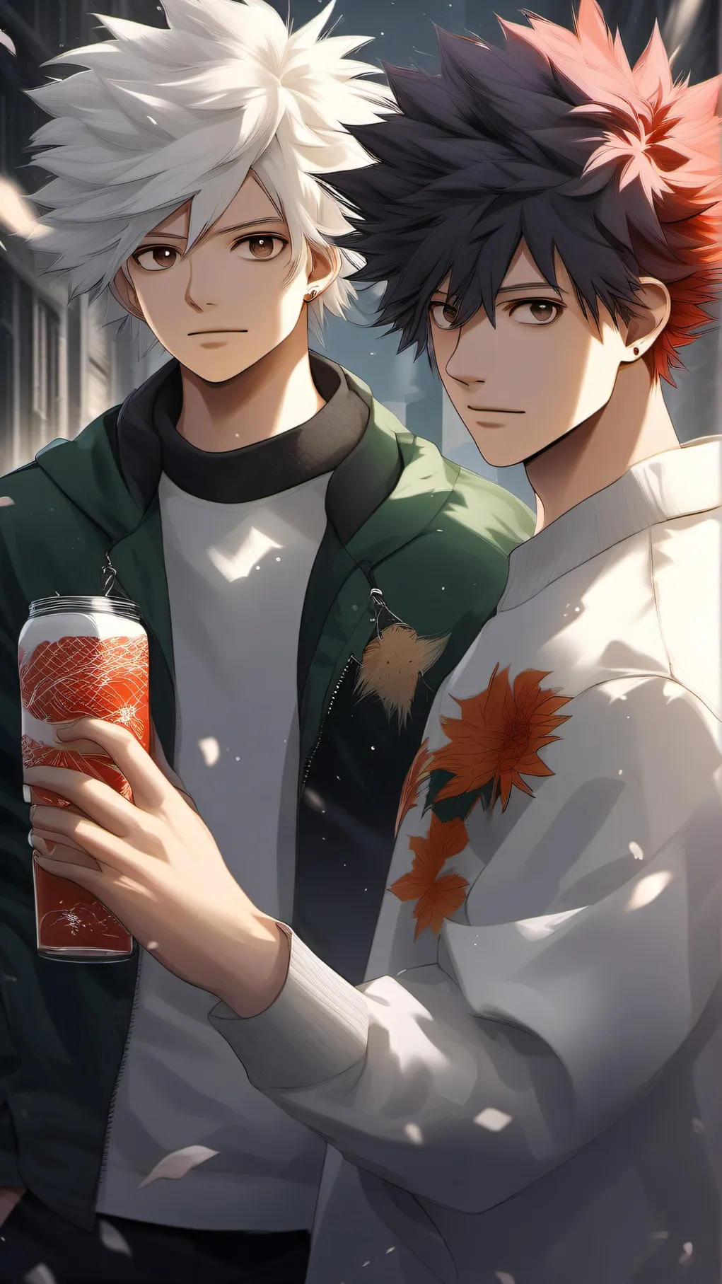 ai character: Mha dorms background
