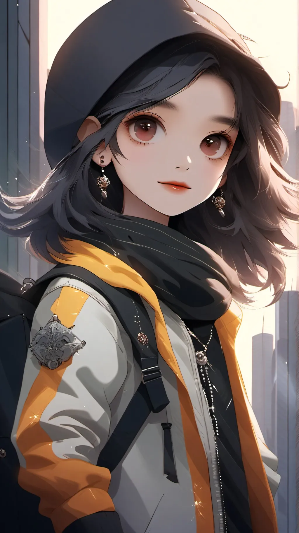 ai character: Dancing  background