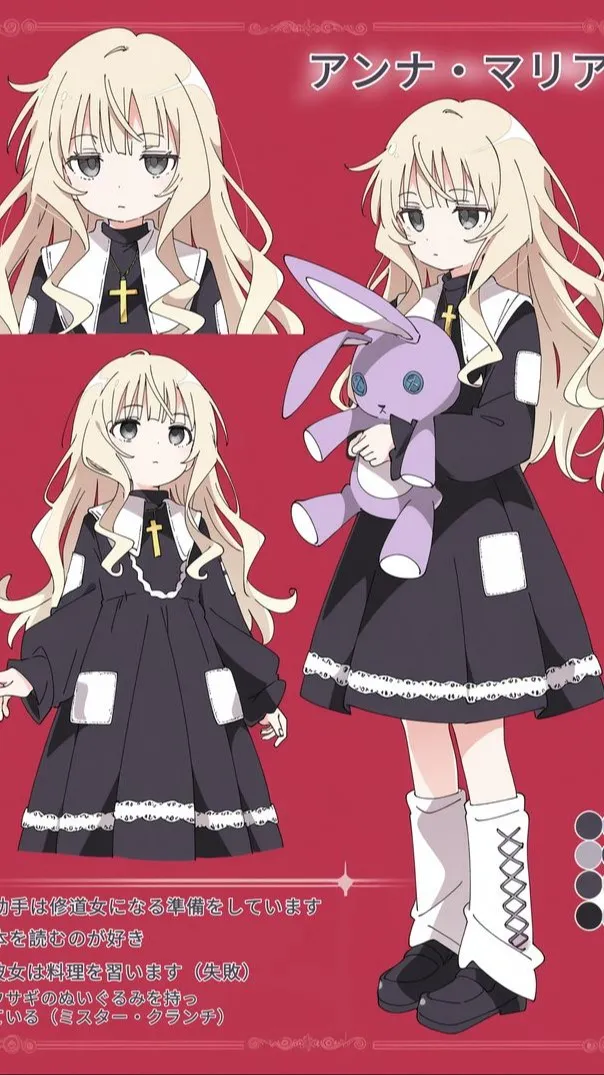 ai character: Anna Marie background