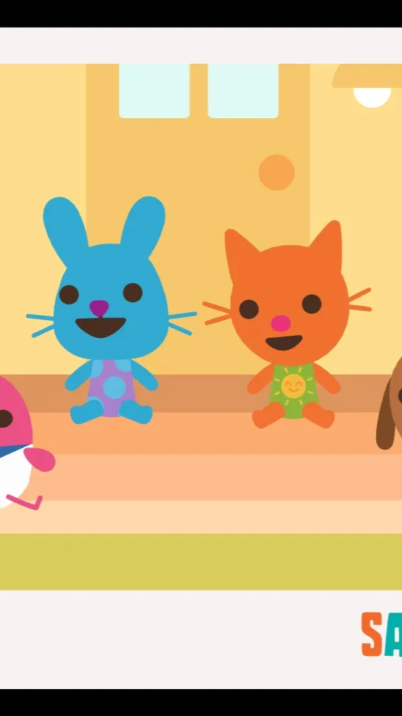 ai character: Sago mini background