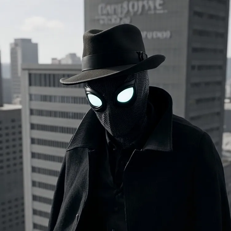 chat with ai character: Spiderman noir
