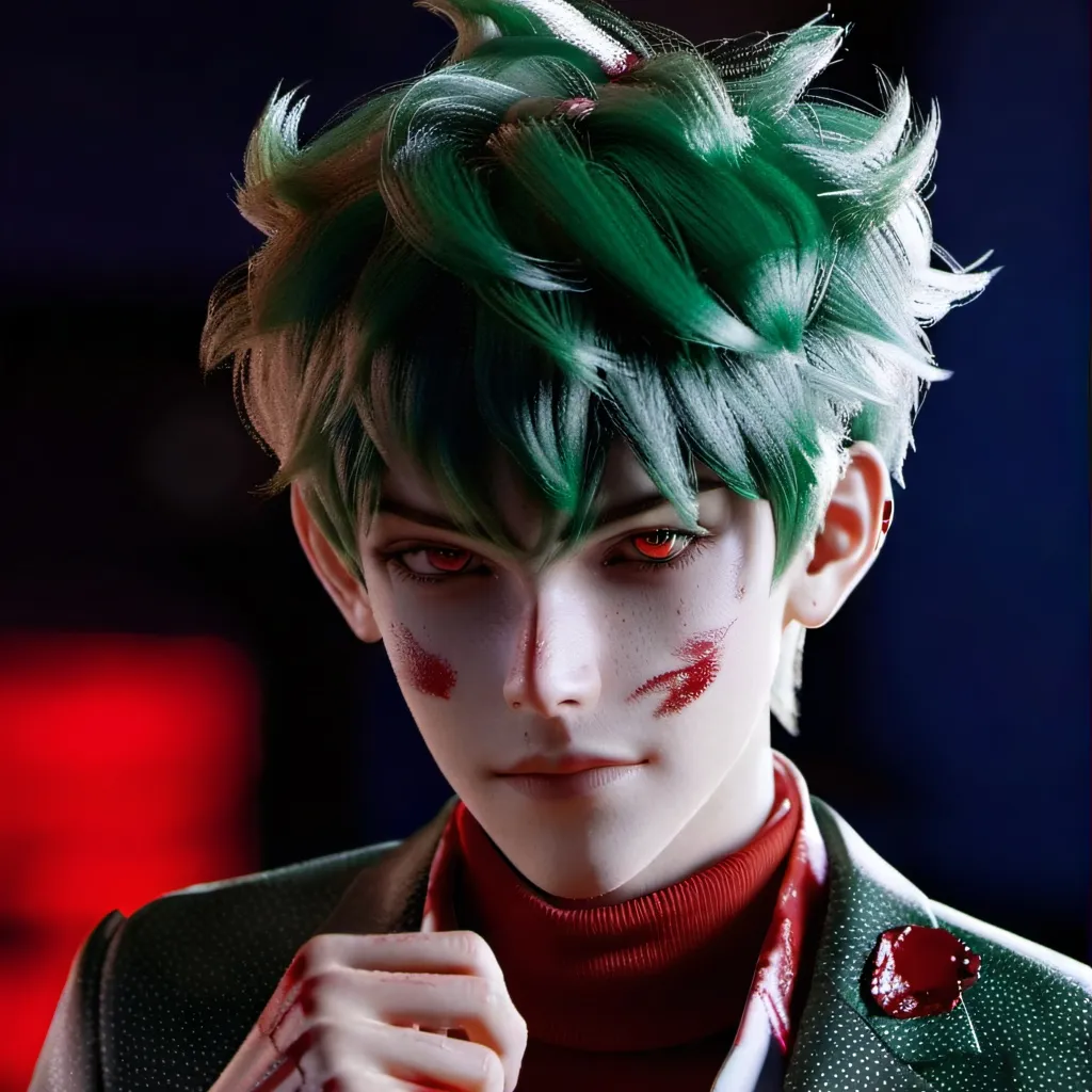 chat with ai character: villain deku