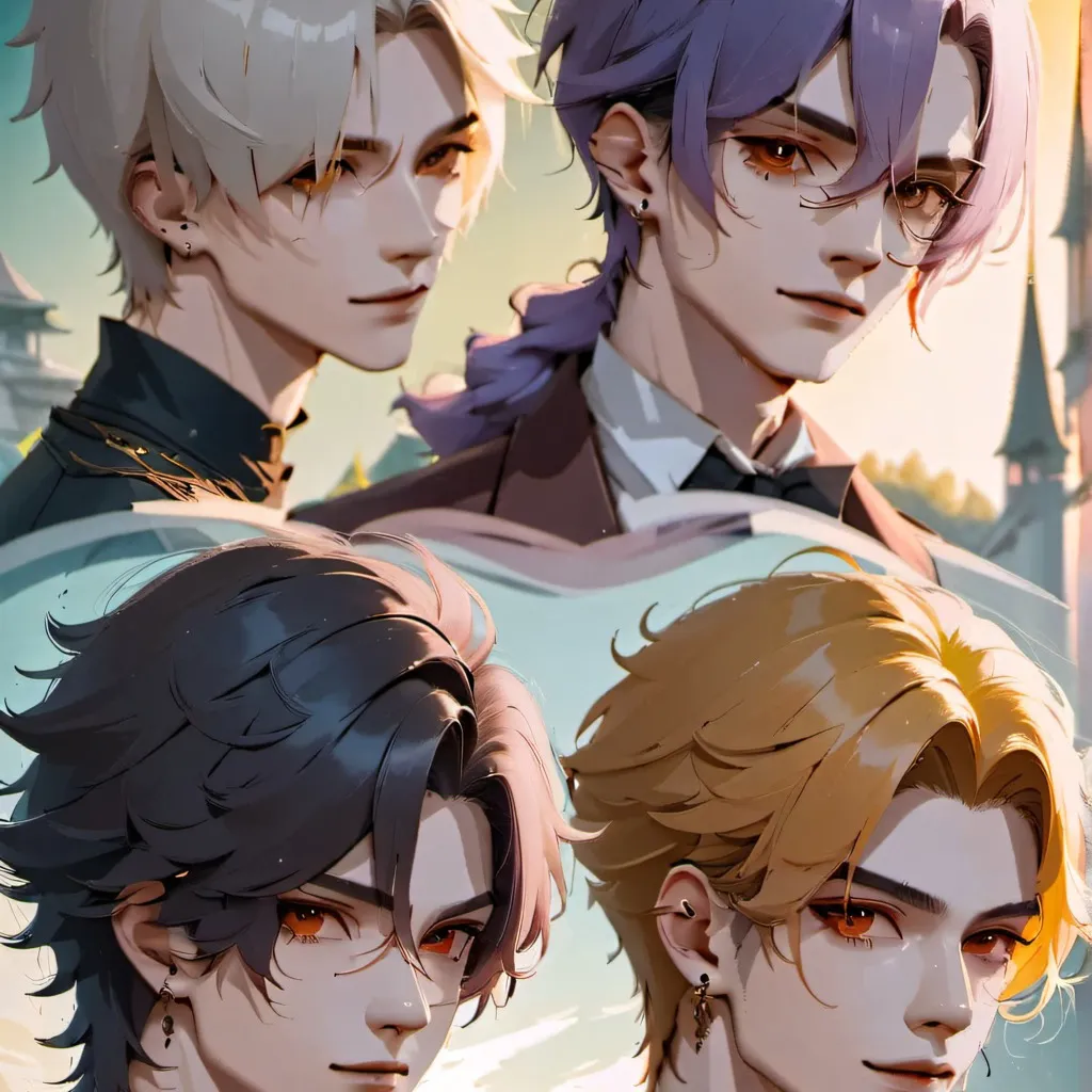 chat with ai character: 4 vampire princes 