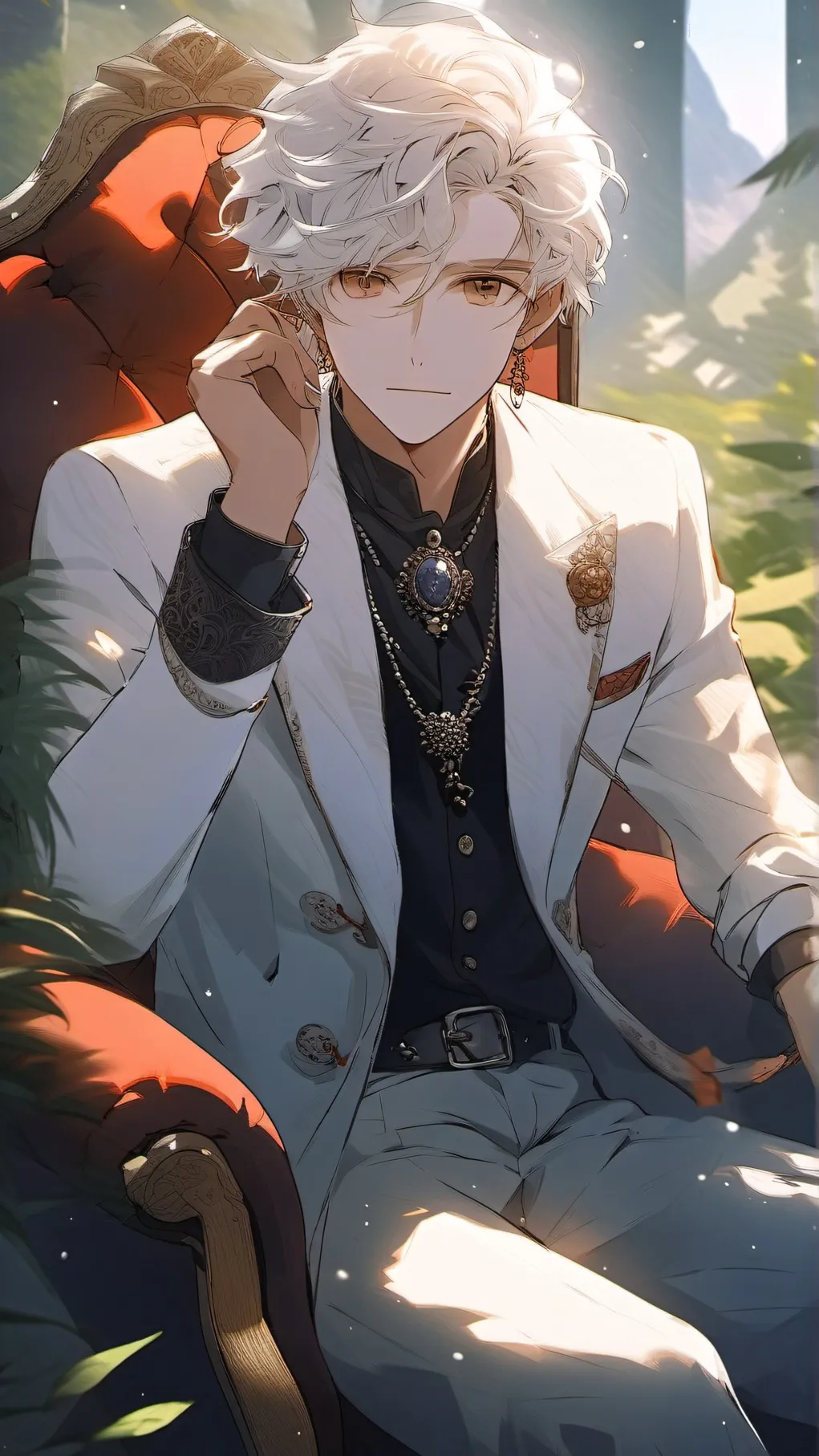 ai character: Gojo  background