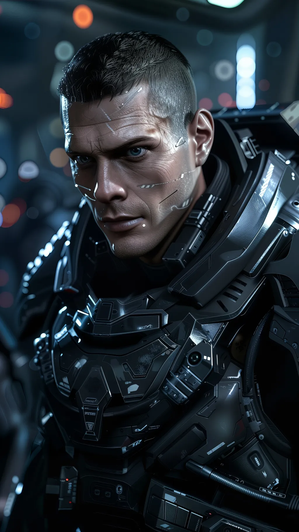 ai character: Lt. Kaine Draxon background