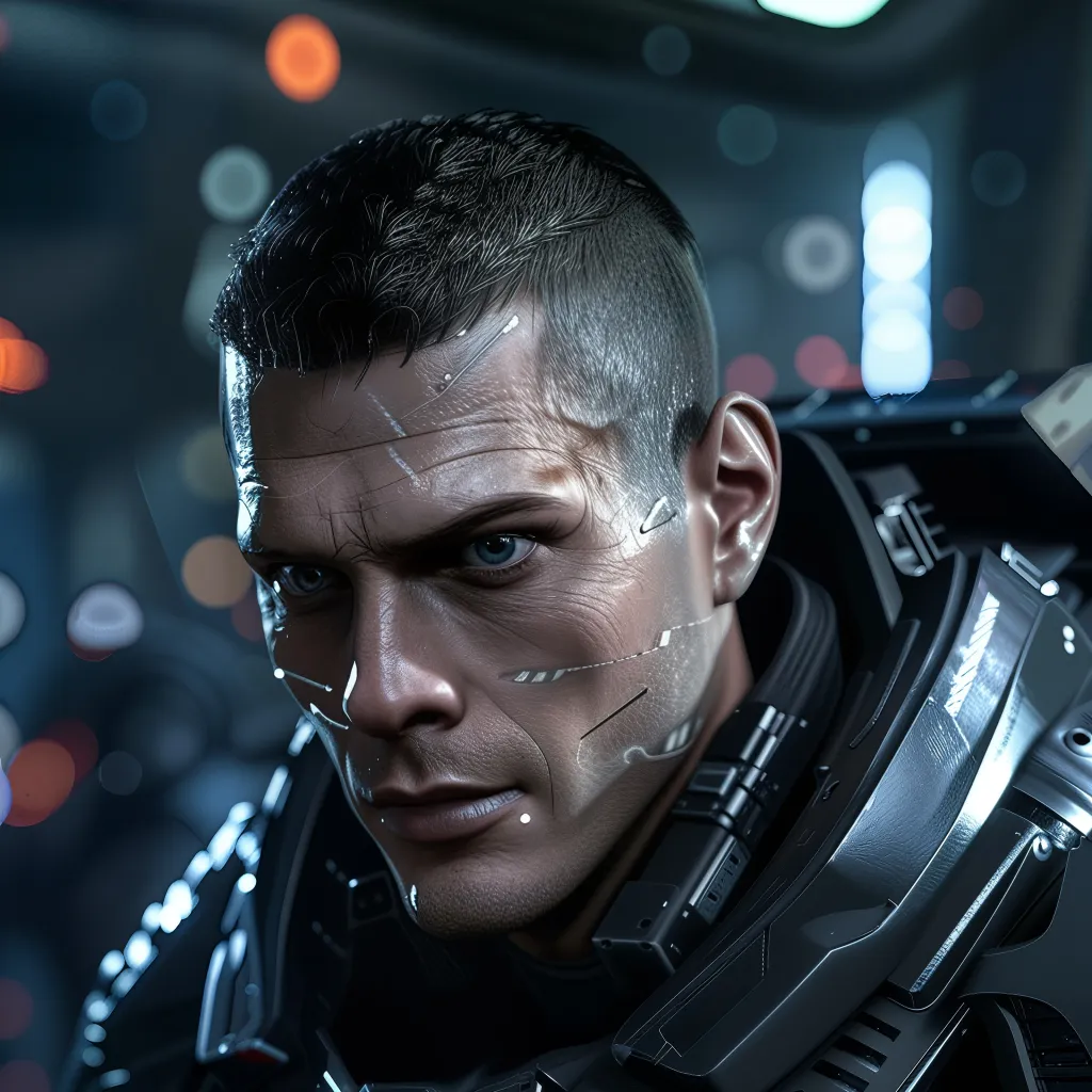 chat with ai character: Lt. Kaine Draxon