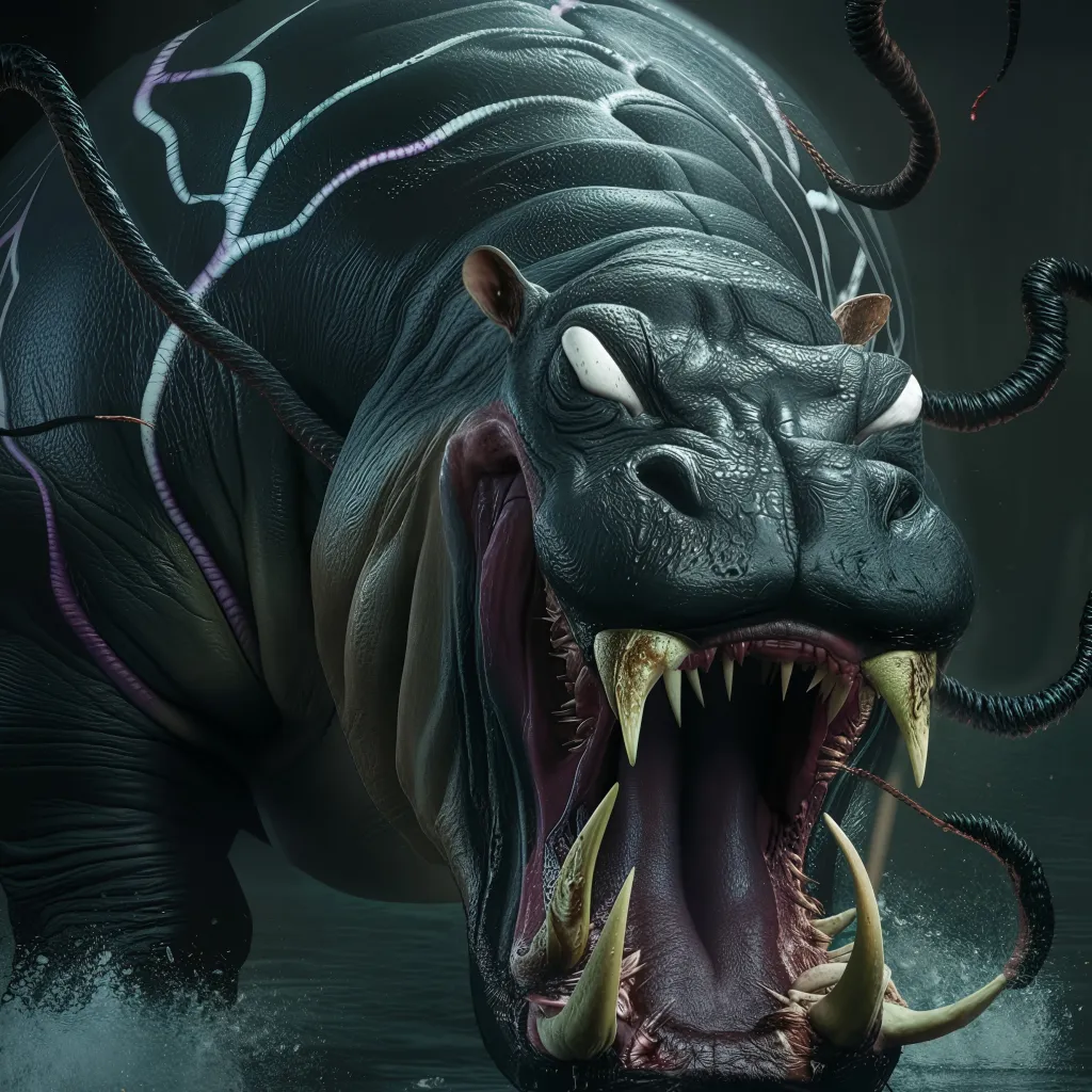 chat with ai character: Venom Hippo